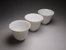 Load image into Gallery viewer, 40ml Flower Goddess Tianbai Jingdezhen Porcelain Teacup 甜白花神杯