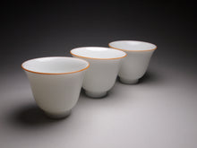 Load image into Gallery viewer, 40ml Flower Goddess Tianbai Jingdezhen Porcelain Teacup 甜白花神杯