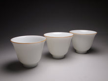Load image into Gallery viewer, 50ml Tianbai Porcelain Flower Goddess Teacup 甜白釉花神杯