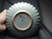 Load image into Gallery viewer, Scalloped Azure Ruyao Saucer