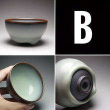 Load image into Gallery viewer, 105ml Zen Series Ruyao Champion Teacup 汝窑悟道杯