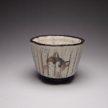 Load image into Gallery viewer, Kitty Cat Kohiki style stoneware teacups, 45ml