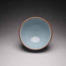 Load image into Gallery viewer, 70ml Shangshan Royal Jade Ruyao Teacup 汝窑御青上善杯