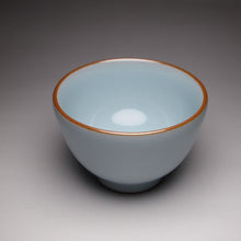 Load image into Gallery viewer, 70ml Shangshan Royal Jade Ruyao Teacup 汝窑御青上善杯