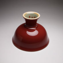 Load image into Gallery viewer, 75ml Jihong and Celadon High Base Teacup 青瓷霁红高足杯