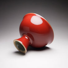 Load image into Gallery viewer, 75ml Jihong and Celadon High Base Teacup 青瓷霁红高足杯