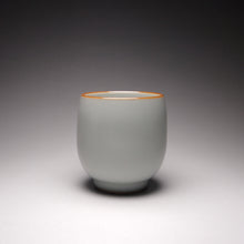 Load image into Gallery viewer, 95ml Fragrance Moon White Ruyao Teacup, 月白汝窑茶杯