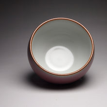 Load image into Gallery viewer, 95ml Taohong Ball Ruyao Teacup 善款汝窑桃红圆珠杯