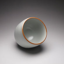 Load image into Gallery viewer, 95ml Fragrance Moon White Ruyao Teacup, 月白汝窑茶杯