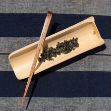 Load image into Gallery viewer, Spotted Bamboo Tea Scoop and Pick 斑竹茶则两件套