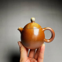 Load image into Gallery viewer, Wood Fired Longdan Nixing Teapot no.2, 柴烧坭兴龙蛋壶, 110ml