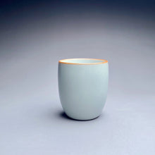 Load image into Gallery viewer, 25ml Mini Fragrance Moon White Ruyao Teacup, 月白汝窑茶杯