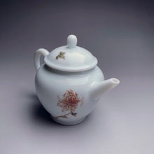 Load image into Gallery viewer, Chrysanthemums Motif Youzhongcai Jingdezhen Porcelain Teapot, 120ml