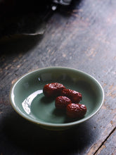 Load image into Gallery viewer, Celadon Porcelain Curved Saucer Teapot or Gaiwan from Jingdezhen