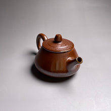 Load image into Gallery viewer, Wood Fired Shipiao Nixing Teapot, 柴烧坭兴石瓢壶, 100ml