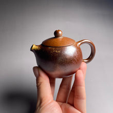 Load image into Gallery viewer, Wood Fired Xishi Nixing Teapot, 柴烧坭兴西施壶, 100ml