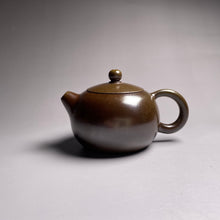 Load image into Gallery viewer, Wood Fired Xishi Nixing Teapot, 柴烧坭兴西施壶 by Liang Xin, 80ml