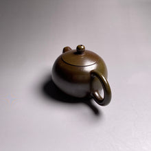 Load image into Gallery viewer, Wood Fired Xishi Nixing Teapot, 柴烧坭兴西施壶 by Liang Xin, 80ml