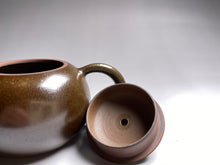 Load image into Gallery viewer, Wood Fired Xishi Nixing Teapot, 柴烧坭兴西施壶 by Liang Xin, 80ml
