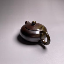 Load image into Gallery viewer, Wood Fired Bian Xishi Nixing Teapot, 柴烧坭兴西施壶 by Liang Xin, 70ml