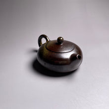 Load image into Gallery viewer, Wood Fired Bian Xishi Nixing Teapot, 柴烧坭兴西施壶 by Liang Xin, 70ml