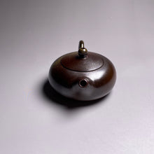 Load image into Gallery viewer, Wood Fired Bian Xishi Nixing Teapot, 柴烧坭兴西施壶 by Liang Xin, 70ml