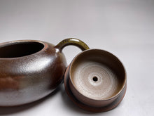 Load image into Gallery viewer, Wood Fired Bian Xishi Nixing Teapot, 柴烧坭兴西施壶 by Liang Xin, 70ml