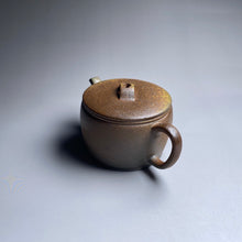 Load image into Gallery viewer, Wood Fired Hanwa Huangjin Duan Yixing Teapot, 柴烧黄金段汉瓦壶, 130ml
