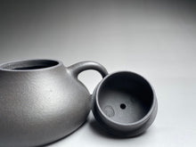 Load image into Gallery viewer, Heini (Wuhui Huangjin Duan) Hulupiao Yixing Teapot, 焐灰黄金段葫芦瓢壶, 125ml