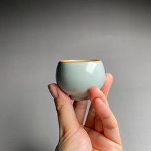 Load image into Gallery viewer, 40ml Small Sky Blue Ruyao Teacup