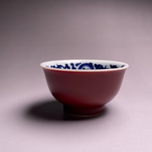 Load image into Gallery viewer, Jihong Glaze Qinghua Porcelain Auspicious Dragons and Bats Cup