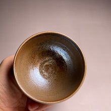 Load image into Gallery viewer, Taiwanese Wood Fired Golden Ceramic Champion Teacup by Zhang Yuncheng