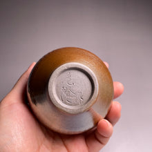 Load image into Gallery viewer, Taiwanese Wood Fired Golden Ceramic Champion Teacup by Zhang Yuncheng