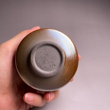 Load image into Gallery viewer, Taiwanese Wood Fired Ceramic Wide Teacup by Zhang Yuncheng, 80ml
