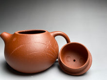 Load image into Gallery viewer, Zhuni Dahongpao Wendan Yixing Teapot with Carving of Orchid, 朱泥大红袍文旦, 120ml