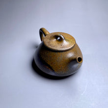 Load image into Gallery viewer, Wood Fired Small Shipiao Dicaoqing Yixing Teapot, 柴烧底槽青石瓢壶, 120ml