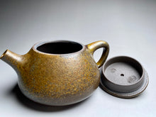 Load image into Gallery viewer, Wood Fired Small Shipiao Dicaoqing Yixing Teapot, 柴烧底槽青石瓢壶, 120ml