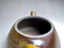 Load image into Gallery viewer, Wood Fired Small Shipiao Dicaoqing Yixing Teapot, 柴烧底槽青石瓢壶, 120ml