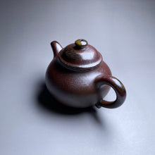 Load image into Gallery viewer, Wood Fired Lianzi Yixing Teapot, Dicaoqing clay, 柴烧底槽清莲子壶, 255ml