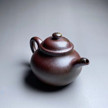 Load image into Gallery viewer, Wood Fired Lianzi Yixing Teapot, Dicaoqing clay, 柴烧底槽清莲子壶, 255ml