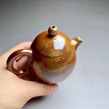 Load image into Gallery viewer, Wood Fired Longdan Nixing Teapot no.1, 柴烧坭兴龙蛋壶, 120ml