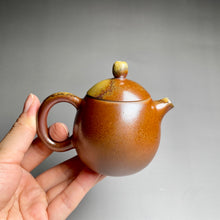 Load image into Gallery viewer, Wood Fired Longdan Nixing Teapot no.3, 柴烧坭兴龙蛋壶, 100ml