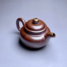 Load image into Gallery viewer, Wood Fired Fanggu Nixing Teapot, 柴烧坭兴仿古壶, 100ml