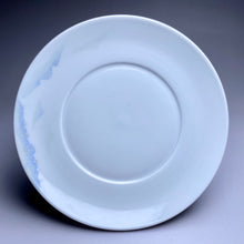 Load image into Gallery viewer, Mountain and Cloud Motif Fencai Jingdezhen Porcelain Saucer / Tea Boat