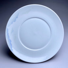 Load image into Gallery viewer, Mountain and Cloud Motif Fencai Jingdezhen Porcelain Saucer / Tea Boat