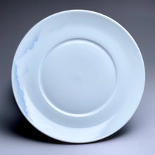 Load image into Gallery viewer, Mountain and Cloud Motif Fencai Jingdezhen Porcelain Saucer / Tea Boat