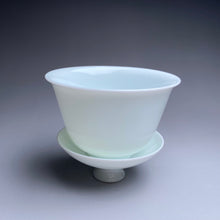 Load image into Gallery viewer, 125ml Ruchu Jingdezhen White Porcelain Gaiwan