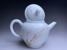 Load image into Gallery viewer, Plum Blossom Motif Youzhongcai Jingdezhen Porcelain Teapot, 120ml
