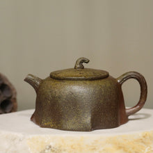 Load image into Gallery viewer, Wood Fired Lao Duanni Lianjing Yixing Teapot 柴烧老段泥莲镜壶 155ml