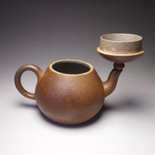 Load image into Gallery viewer, Wood Fired Huangjin Duan Pear Yixing Teapot, 柴烧黄金段梨形壶, 165ml